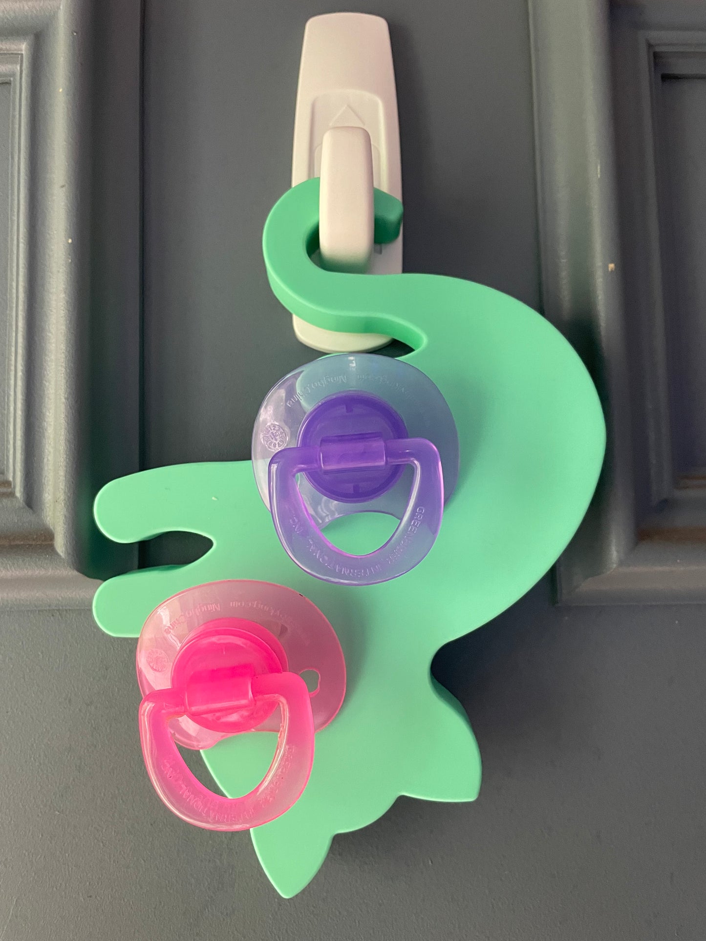 Multiple Pacifier Holder, Snack Tray & Teether