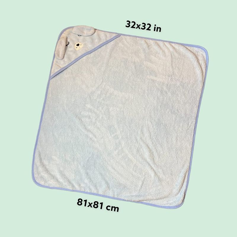 Hooded Baby Towel - Dog