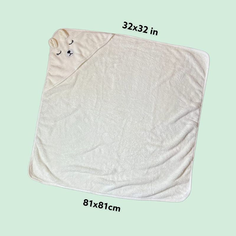 Hooded Baby Towel - Bear