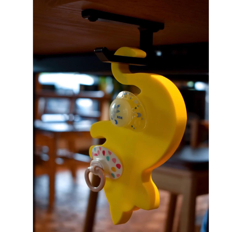 The Multiple Pacifier Holder,Snack Tray and Teether
